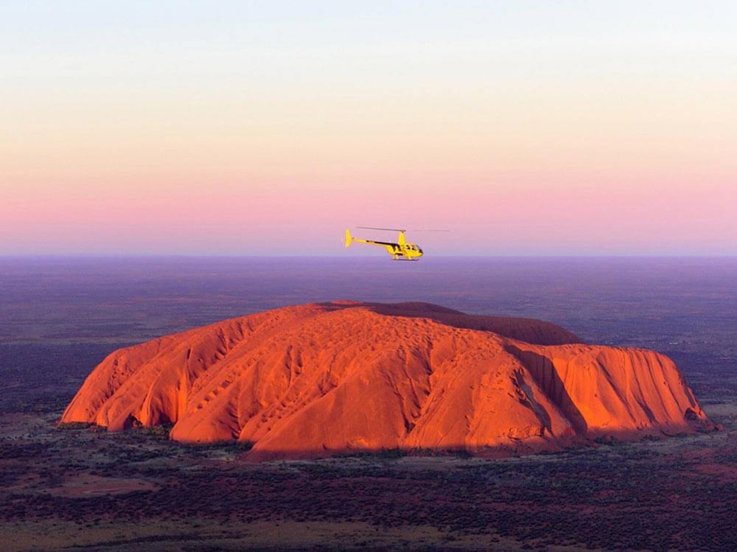 Uluru at sunset